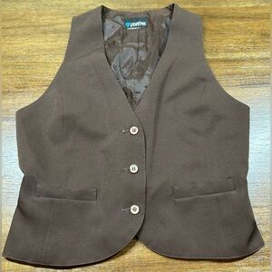 Panther Size S Women’s Vintage Brown Vest